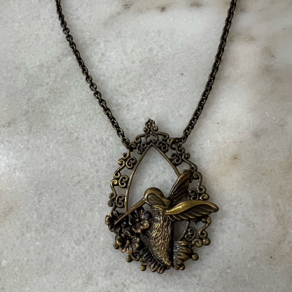 Nordstrom Hummingbird Necklace